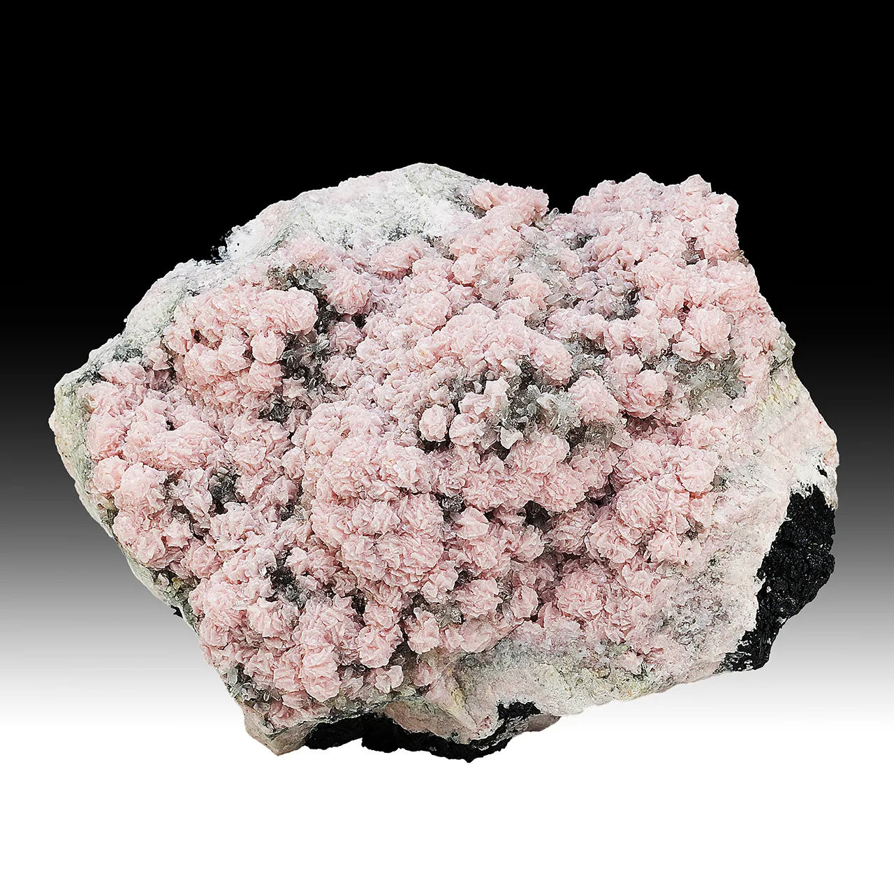 Rhodochrosite with Quartz - image 1