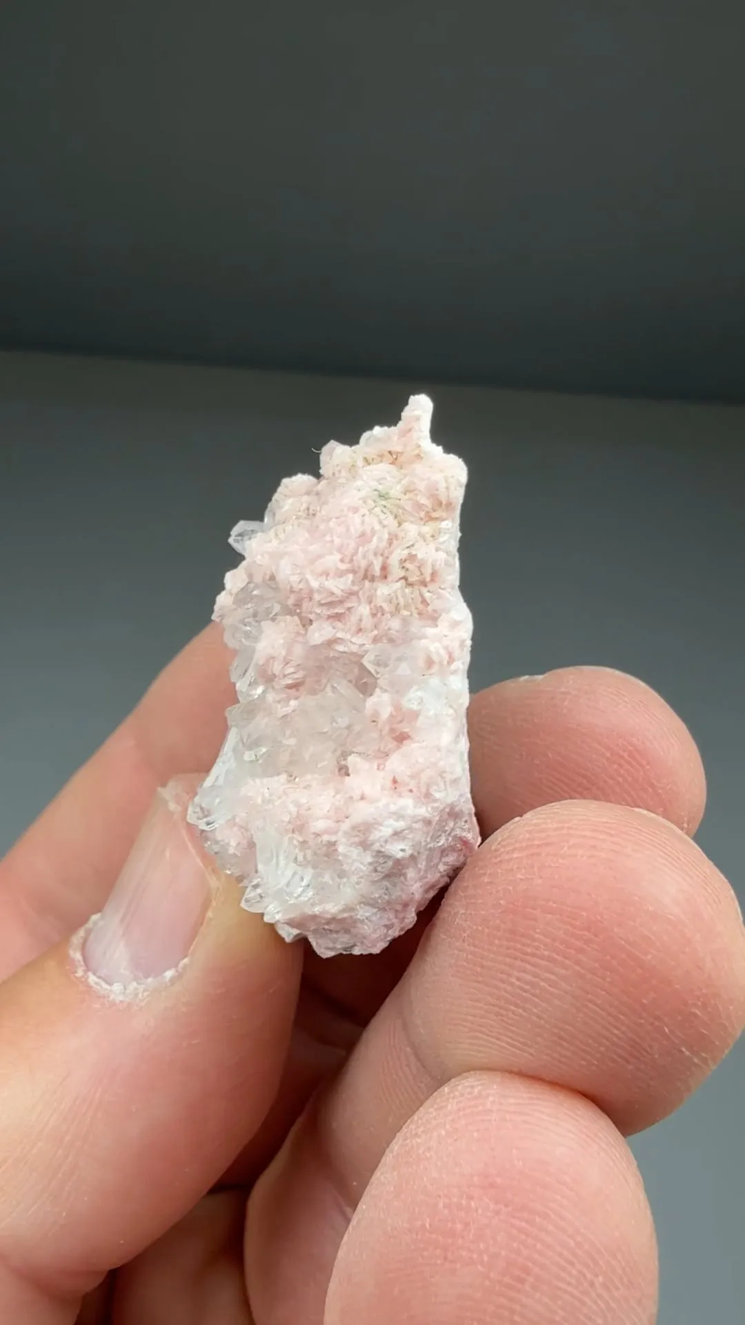Rhodochrosite with Quartz - image 2