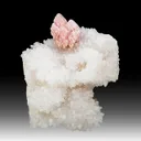Rhodochrosite with Quartz - image 1