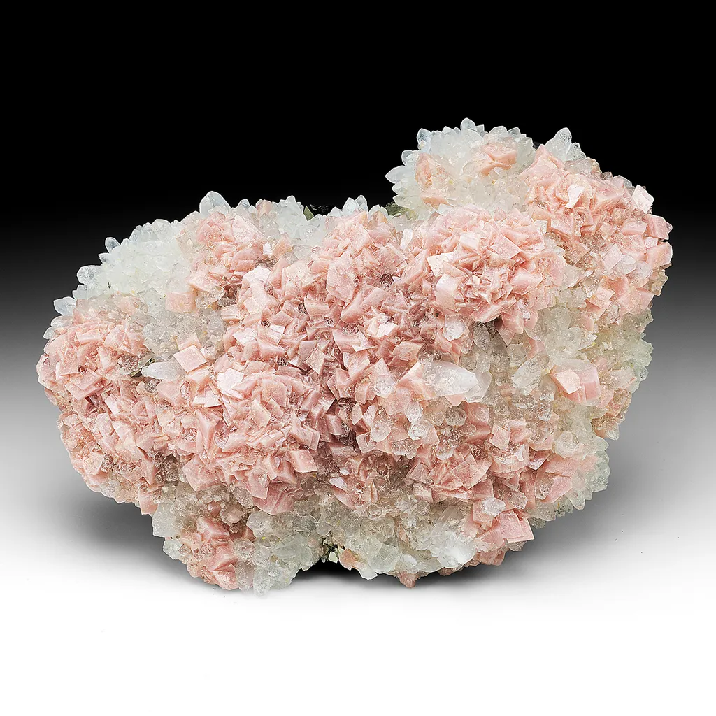 Rhodochrosite with Quartz image