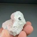 Rhodochrosite with Quartz - image 2