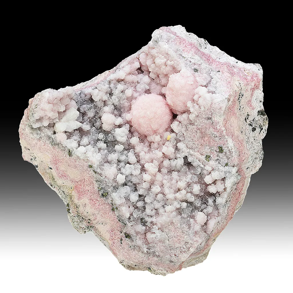 Rhodochrosite with Quartz image