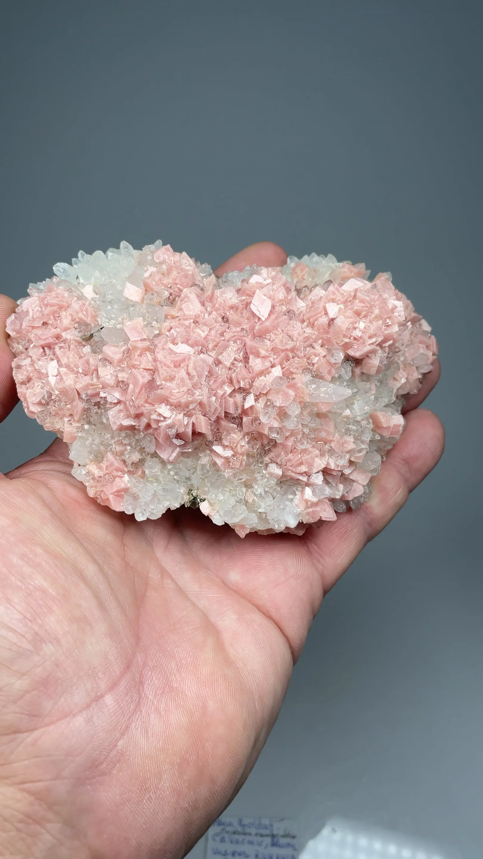 Rhodochrosite with Quartz - image 2