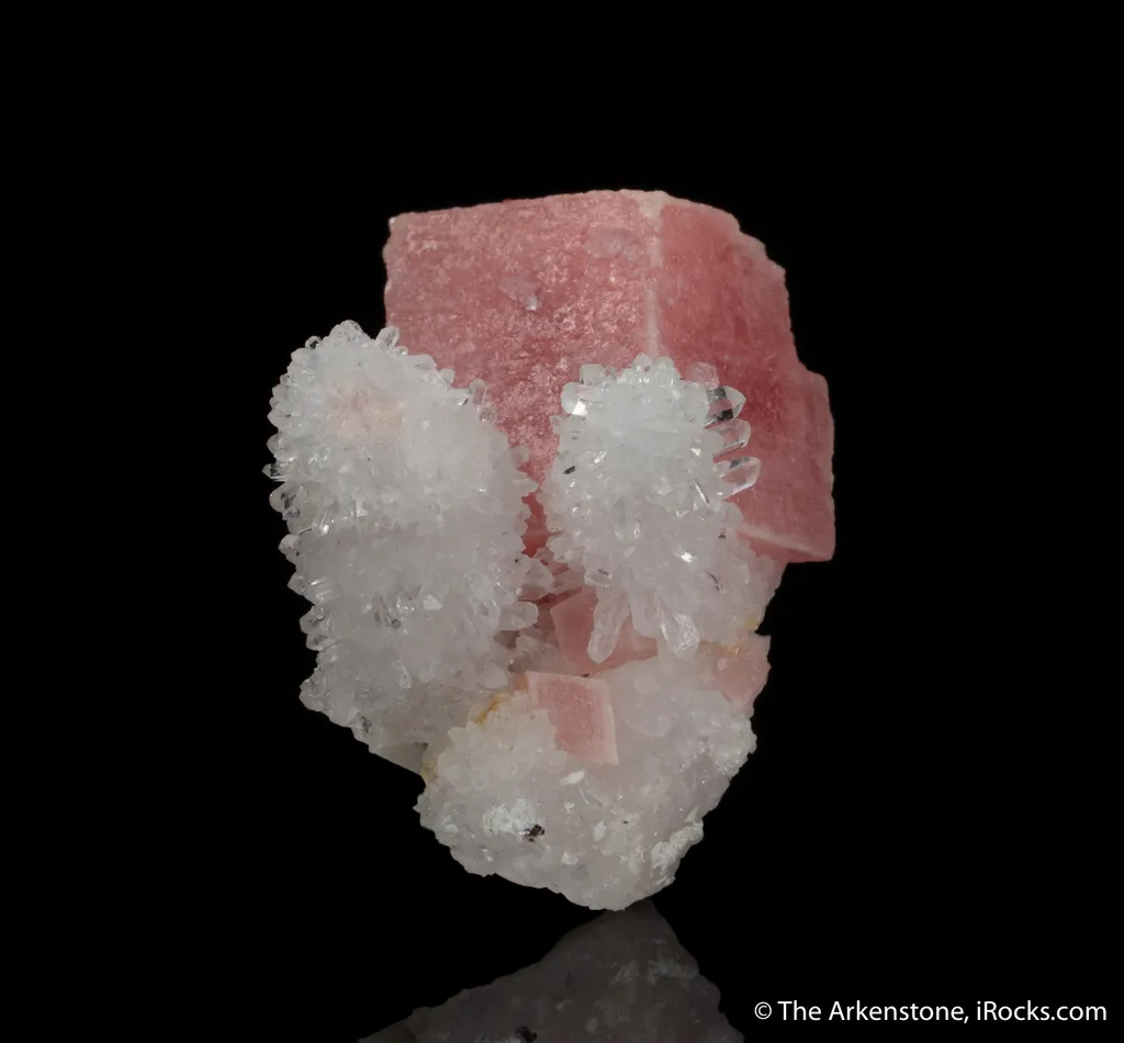 Rhodochrosite with Quartz - image 2