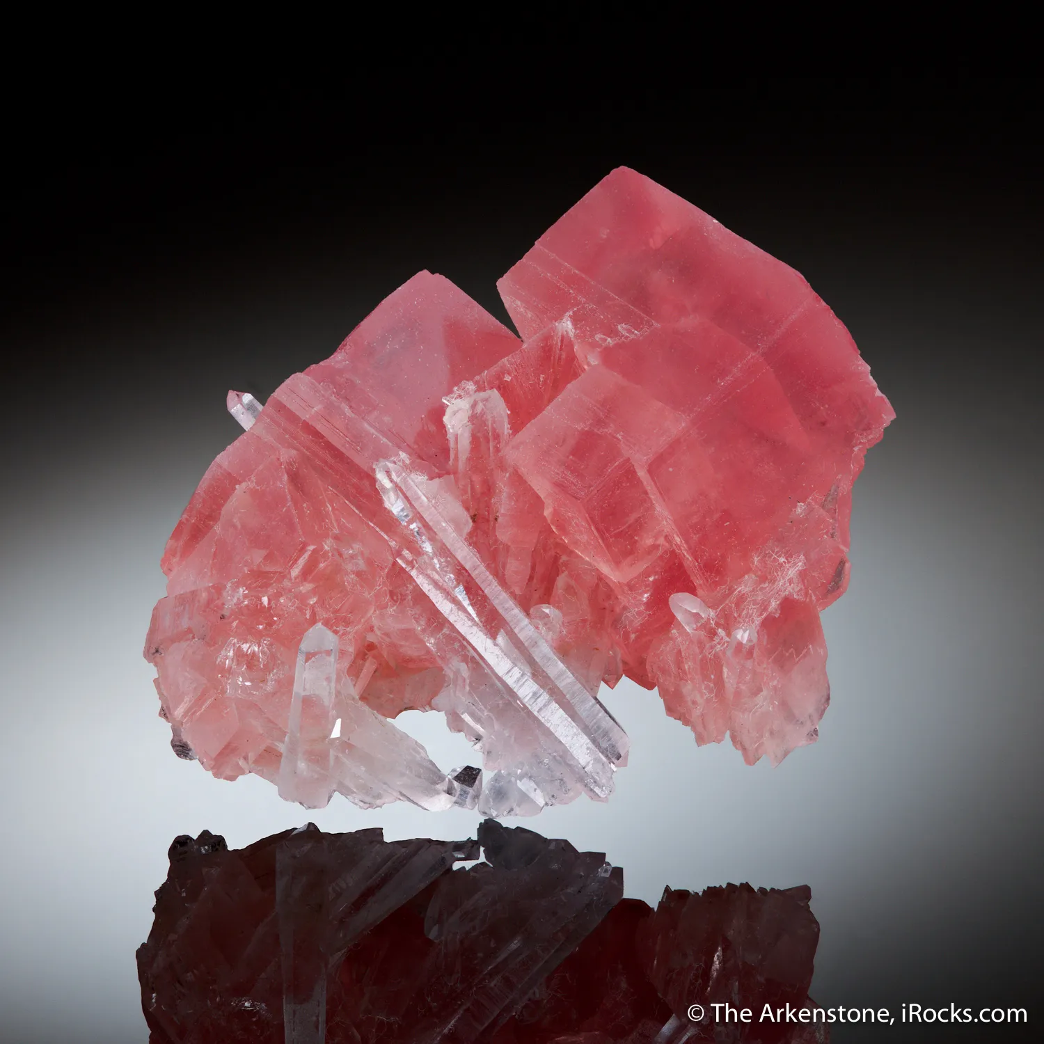 Rhodochrosite with Quartz - image 1