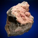 Rhodochrosite with Quartz - image 5