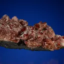Rhodochrosite with Quartz on Manganite - image 3