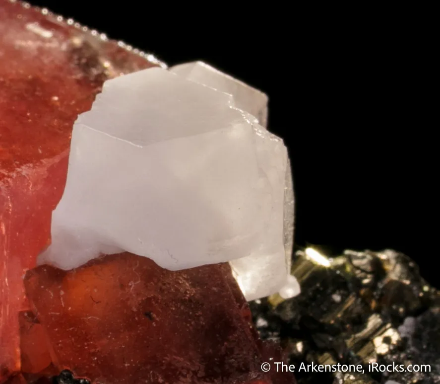 Rhodochrosite with Quartz ps. Fluorite - image 5