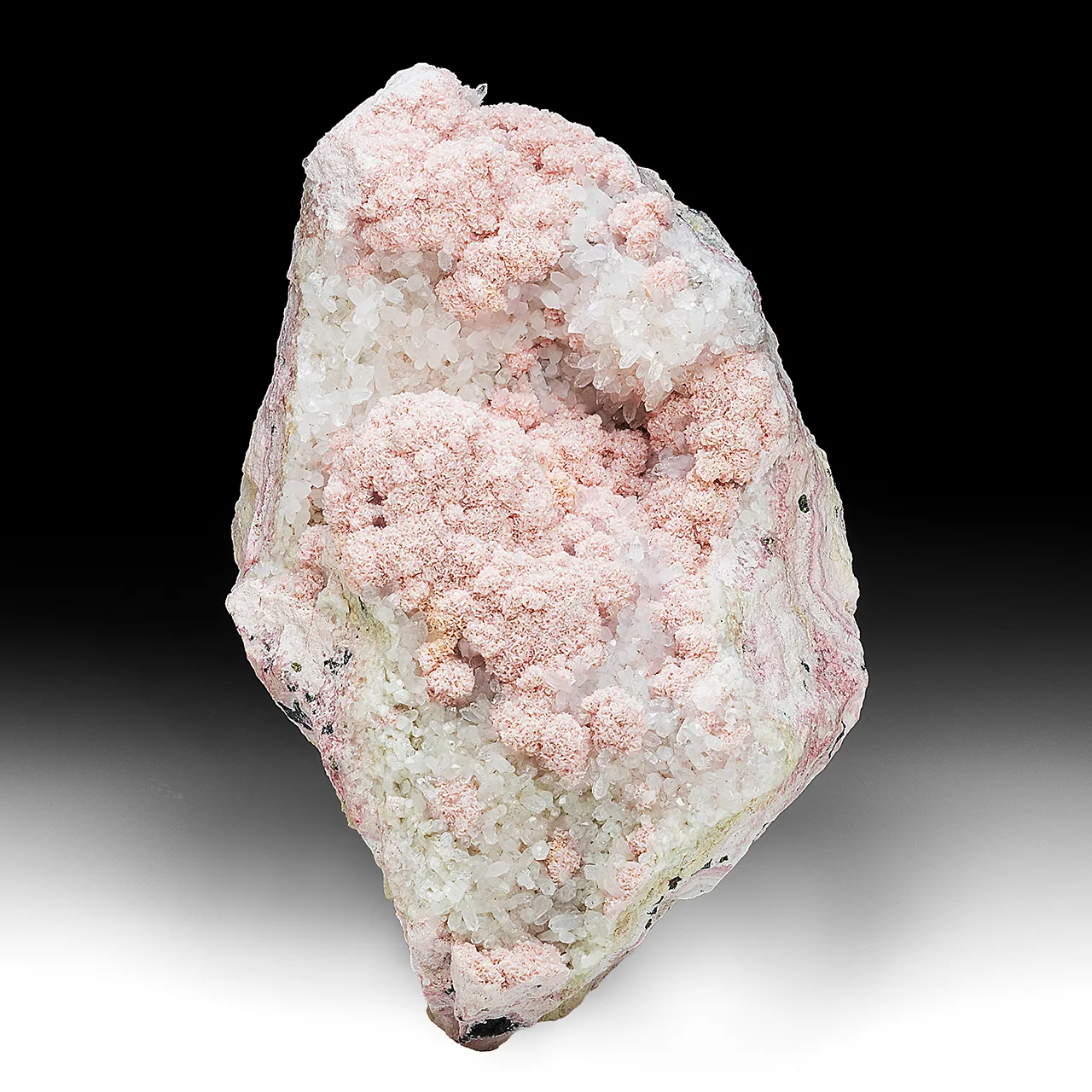 Rhodochrosite with Quartz, Sphalerite - image 1