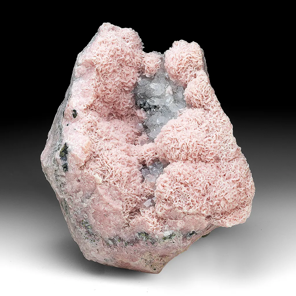 Rhodochrosite with Quartz, Sphalerite image