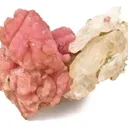 Rhodochrosite With Selenite - image 1