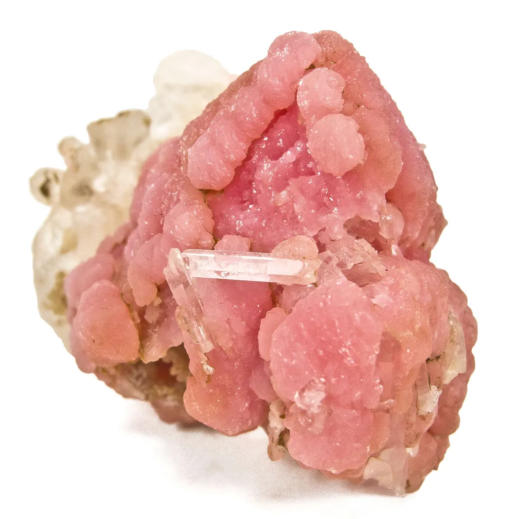 Rhodochrosite With Selenite - image 3