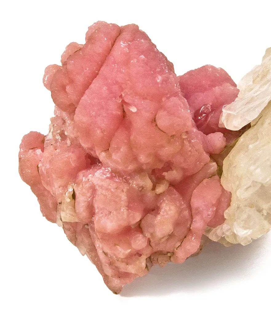 Rhodochrosite With Selenite - image 5
