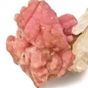 Rhodochrosite With Selenite - image 5