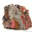 Rhodochrosite With Selenite - image 1