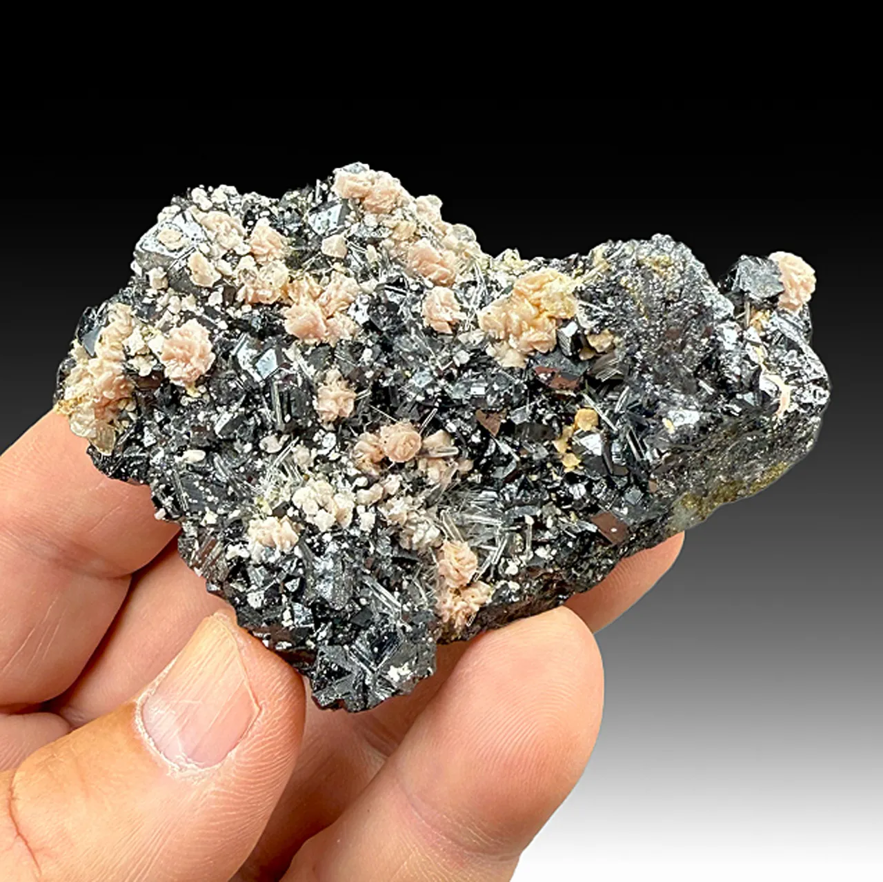 Rhodochrosite with Sphalerite - image 1