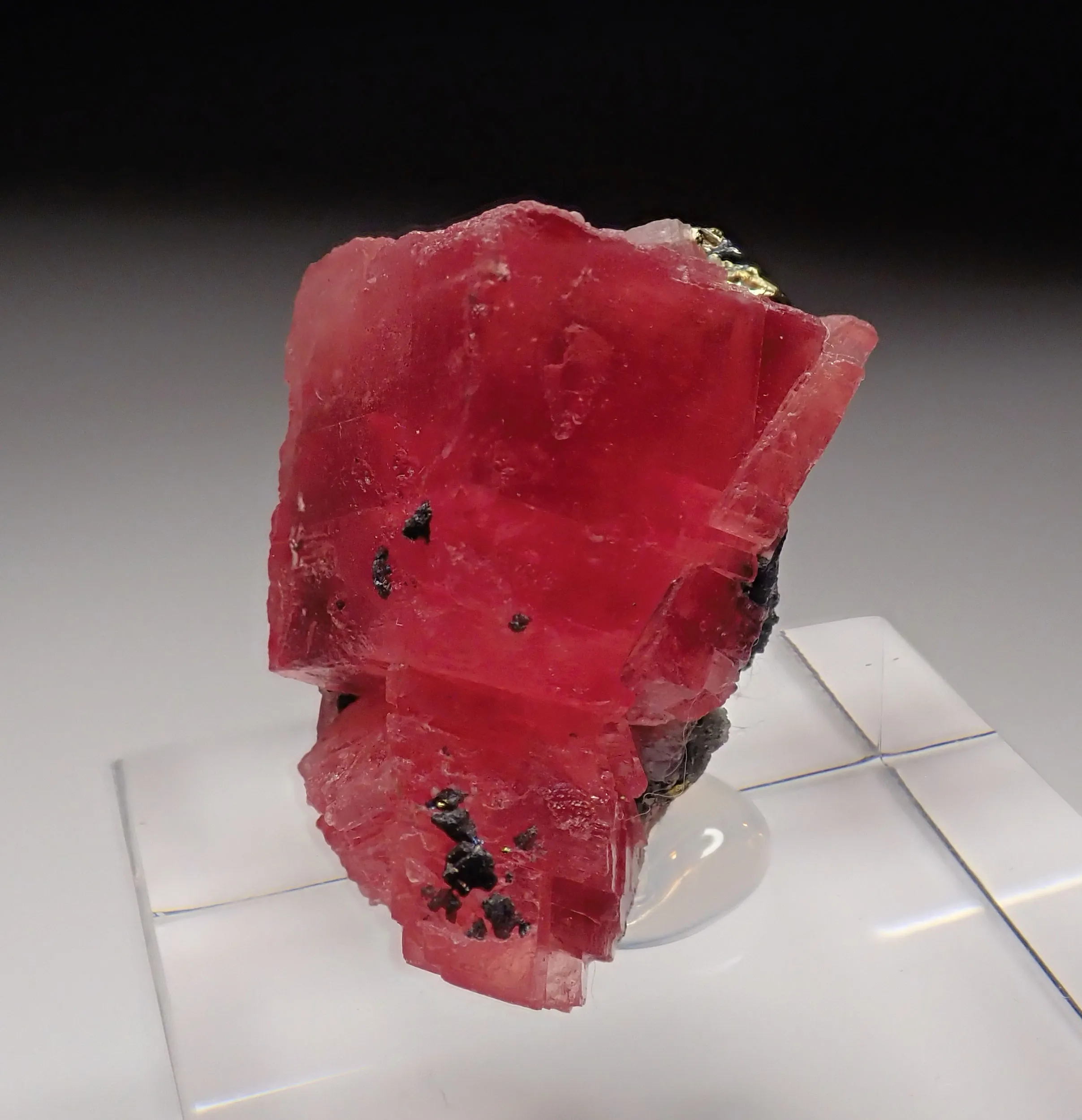 Rhodochrosite with Sphalerite and Pyrite - image 2