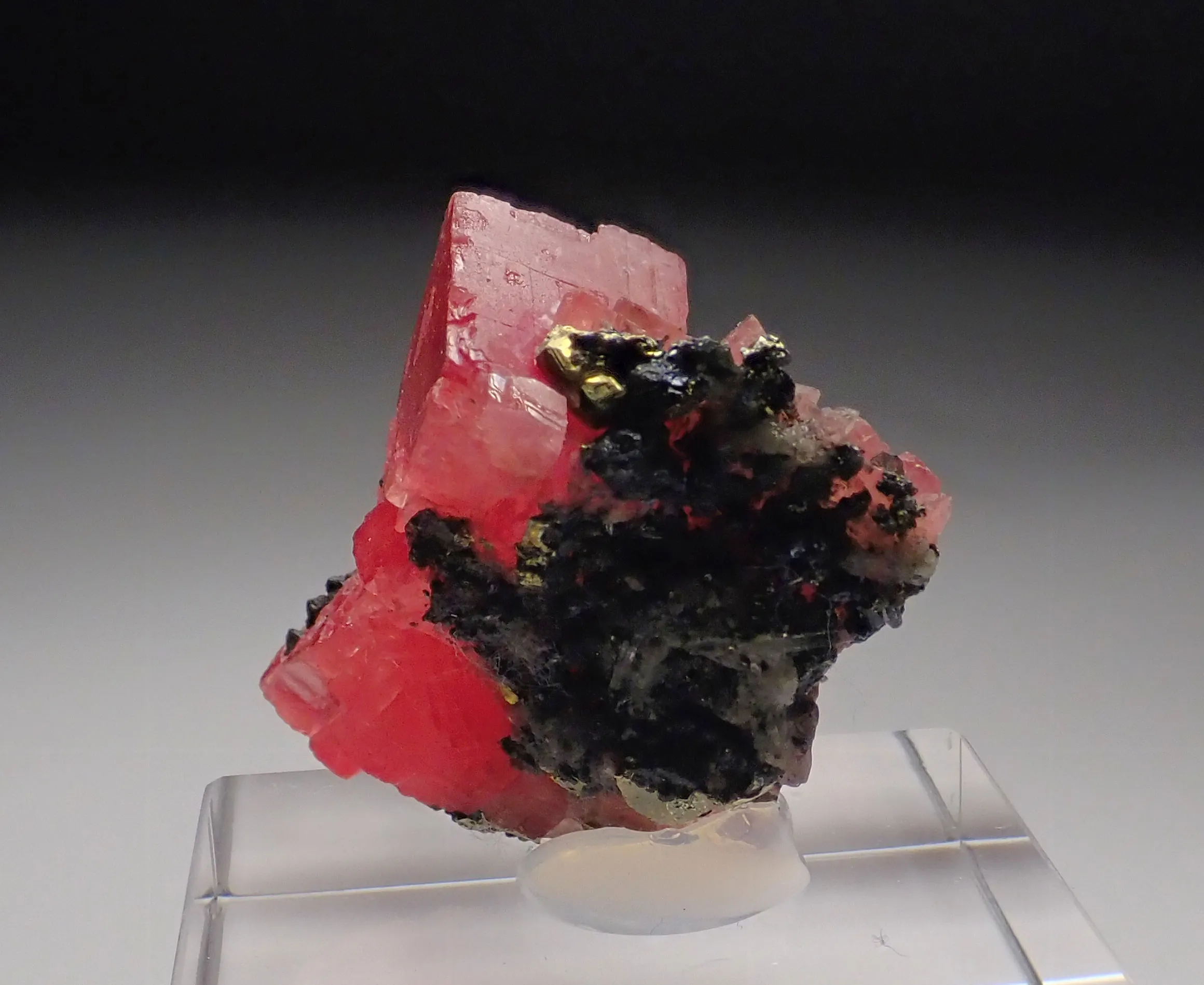 Rhodochrosite with Sphalerite and Pyrite - image 6