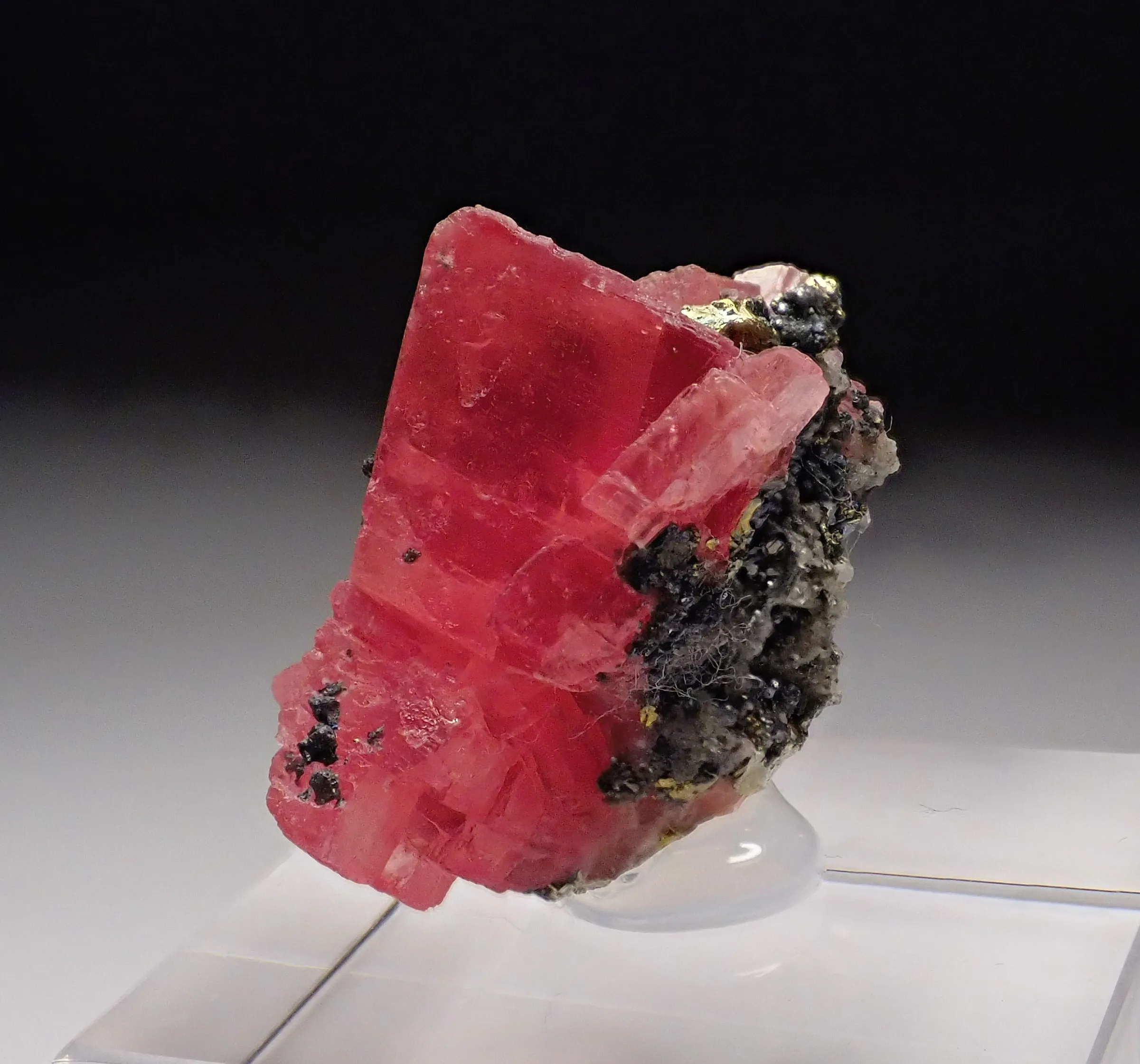 Rhodochrosite with Sphalerite and Pyrite - image 5