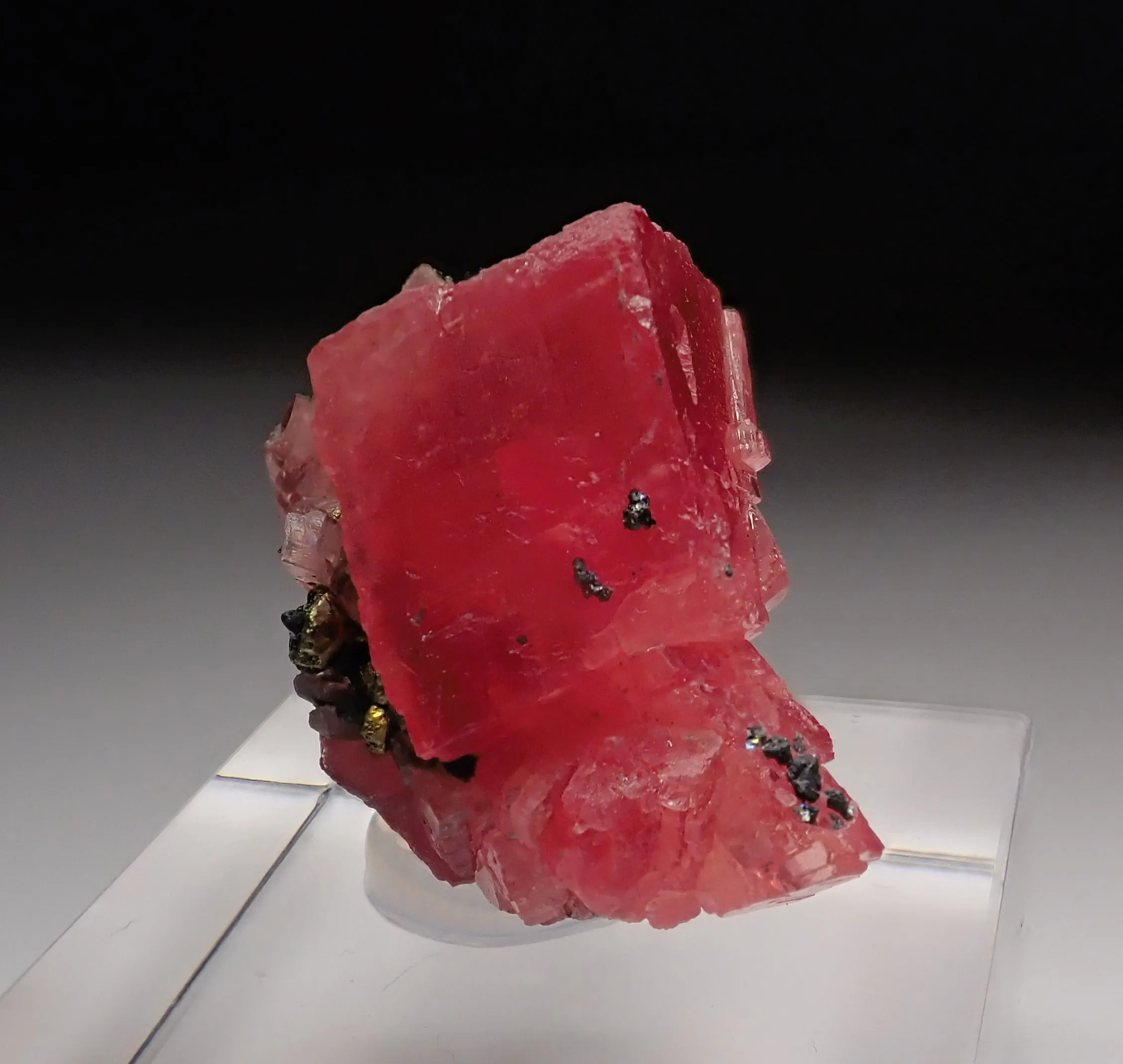 Rhodochrosite with Sphalerite and Pyrite - image 4