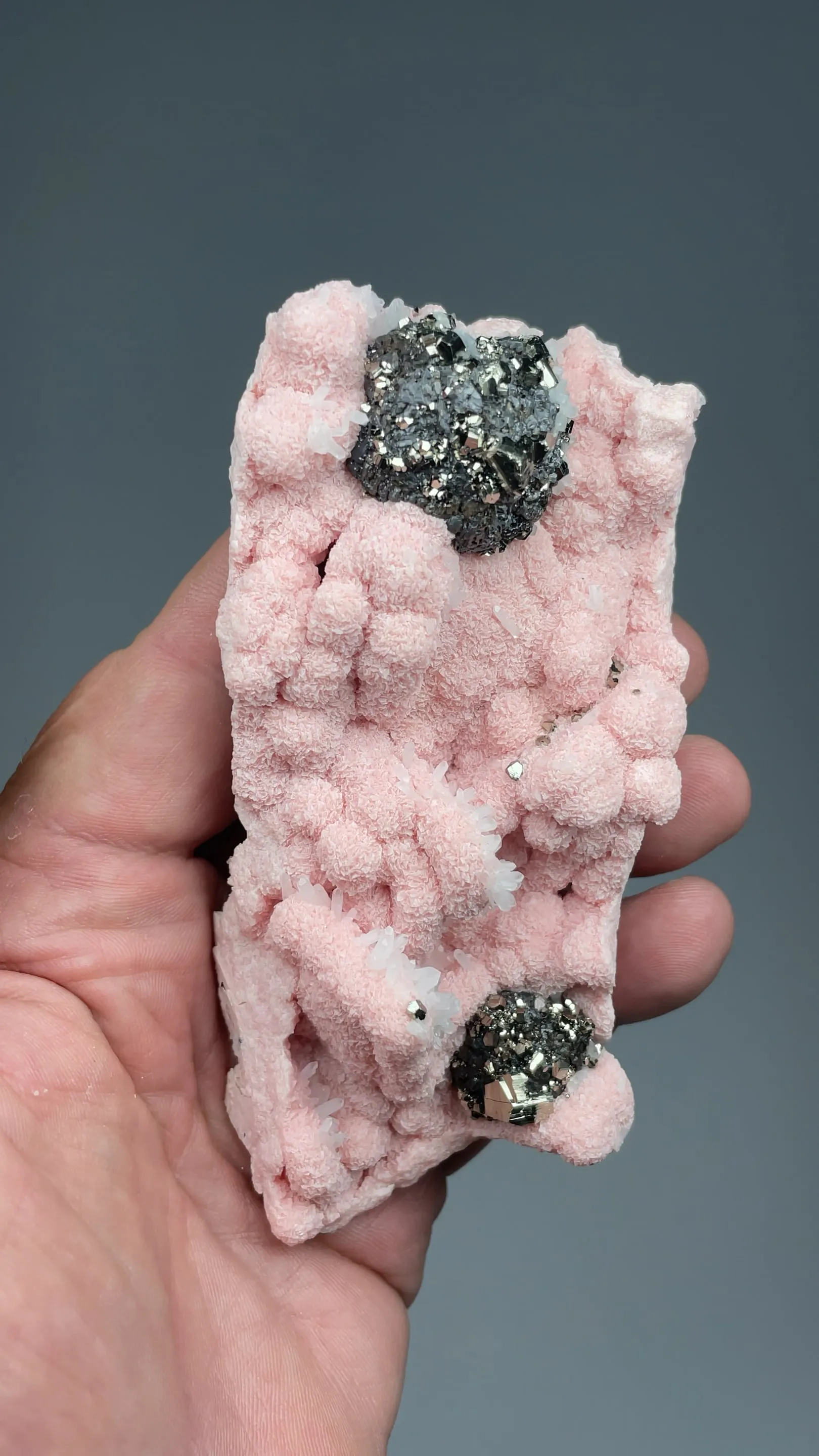 Rhodochrosite with Sphalerite, Quartz - image 2