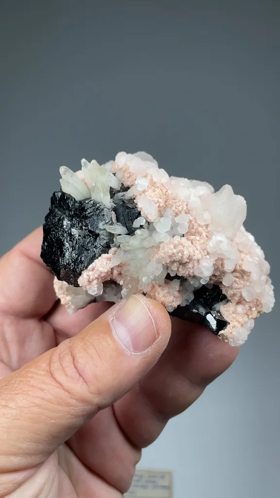 Rhodochrosite with Sphalerite, Quartz - image 2