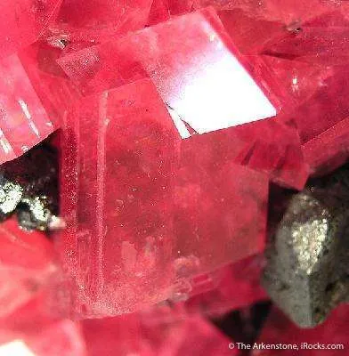 Rhodochrosite With Tetrahedrite on Quartz - image 3