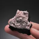 Rhodochrosite with Wulfenite - image 2