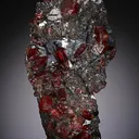 Rhodonite and Galena - image 1