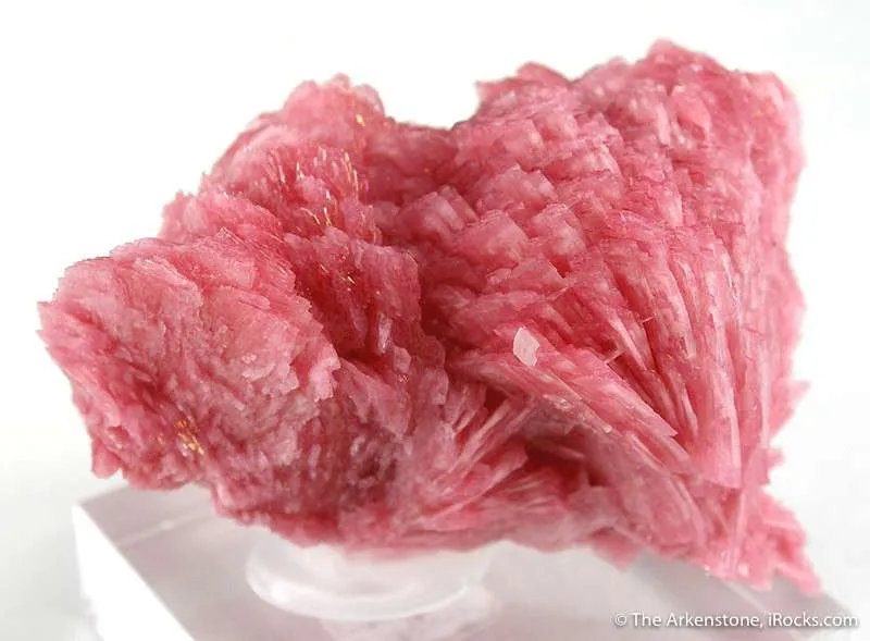 Rhodonite, Calcite image