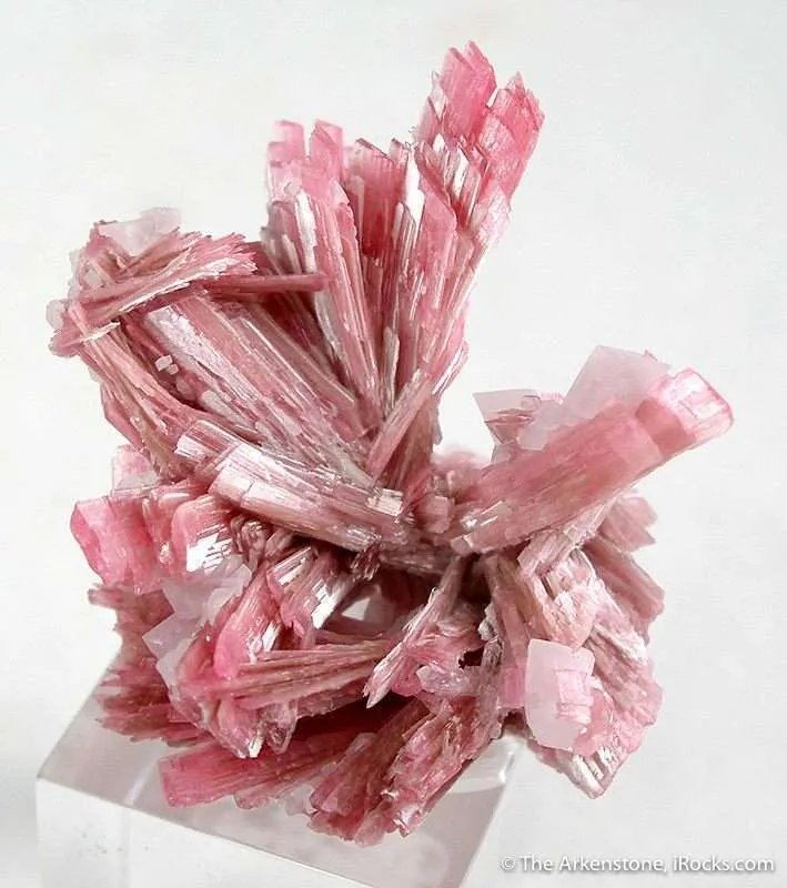 Rhodonite, Calcite image
