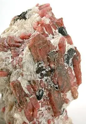 Rhodonite, Calcite And Franklinite - image 3