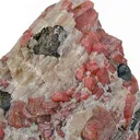 Rhodonite, Calcite And Franklinite - image 4