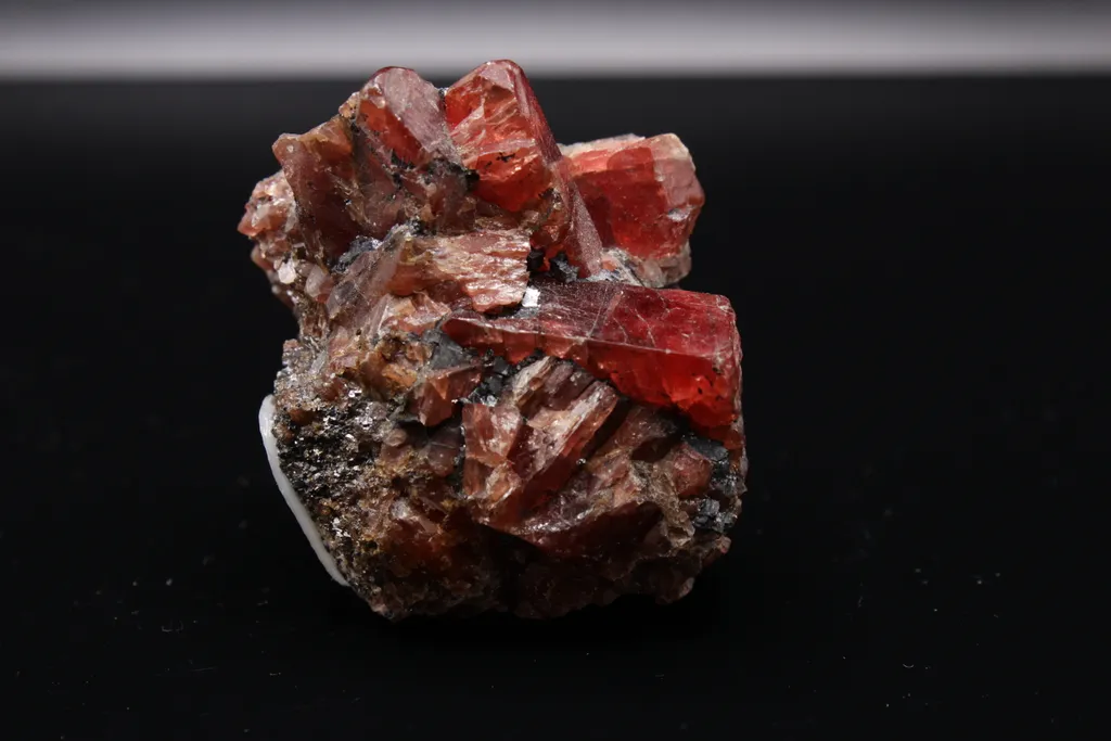 Rhodonite crystals in Galena image