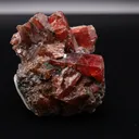 Rhodonite crystals in Galena - image 1