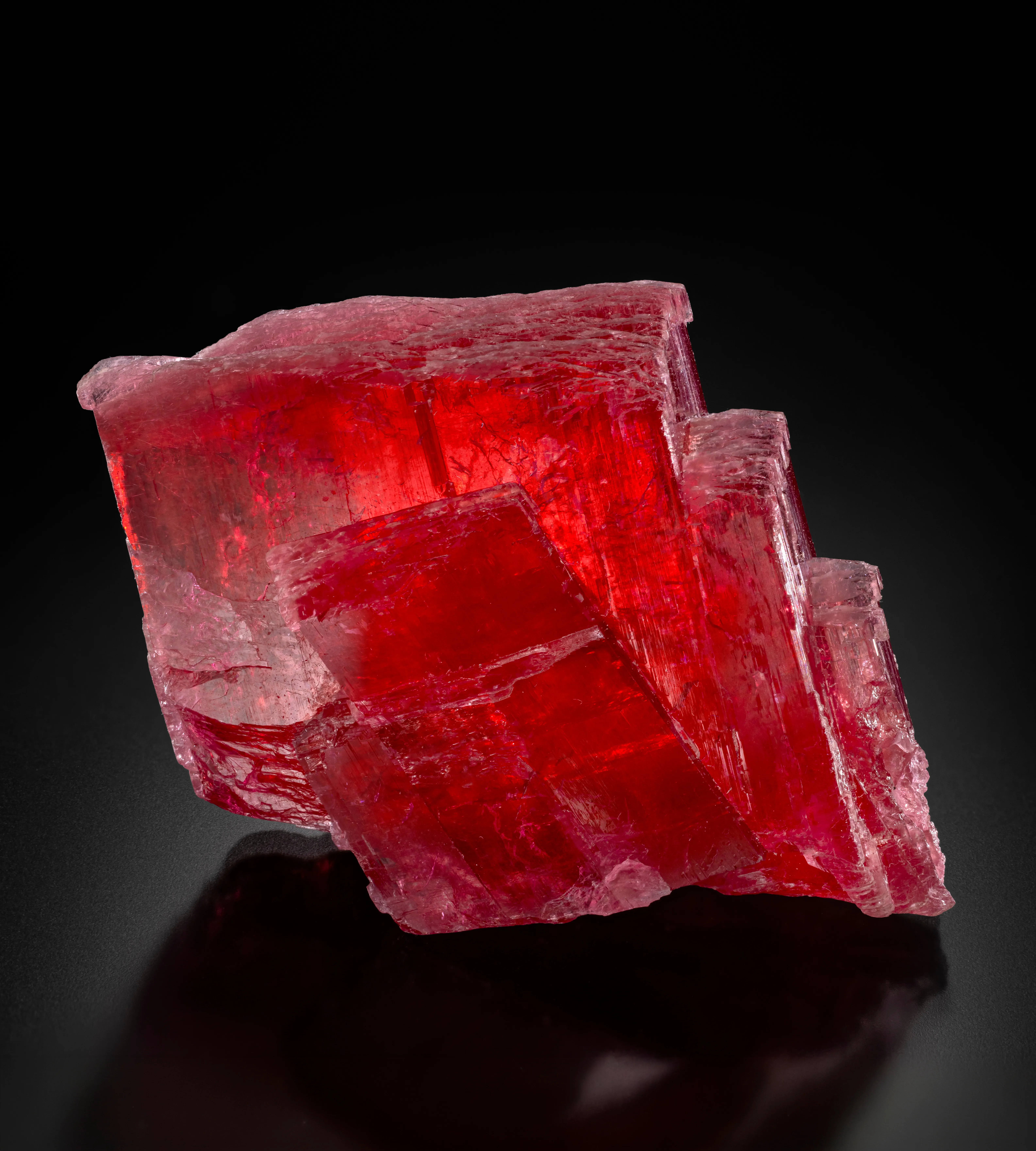 Rhodonite from Brazil, Minas Gerais, Conselheiro Lafaiete, Morro da Mina mine - image 2