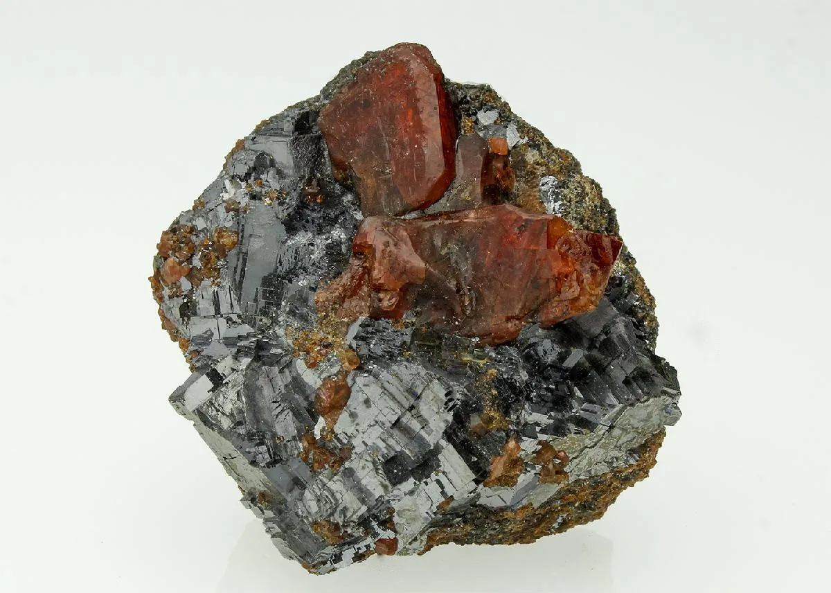 Rhodonite in Galena - image 1