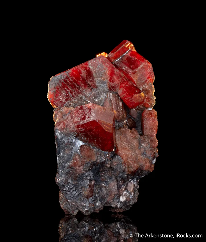 Rhodonite in Galena image