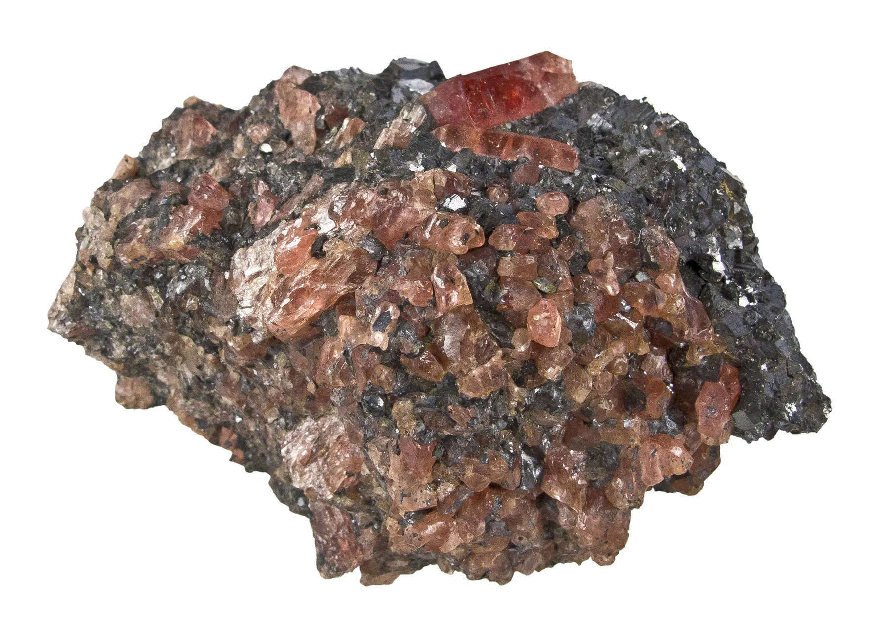 Rhodonite in Galena - image 4