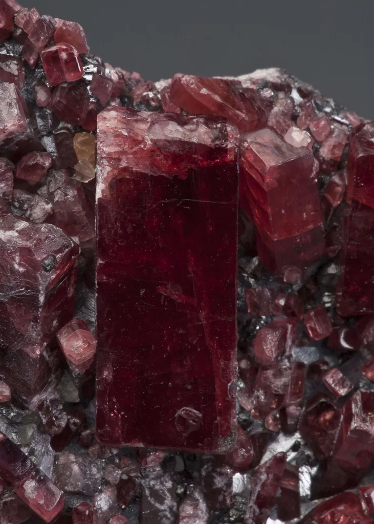 Rhodonite in Galena - image 3