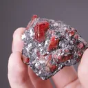 Rhodonite in Galena - image 2