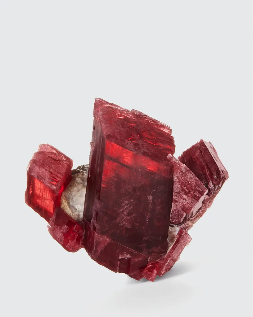 Rhodonite, Morro da Mina Mine, Conselheiro Lafaiete, Minas Gerais, Brazil image