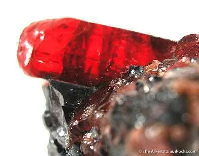 Rhodonite on Galena - image 4