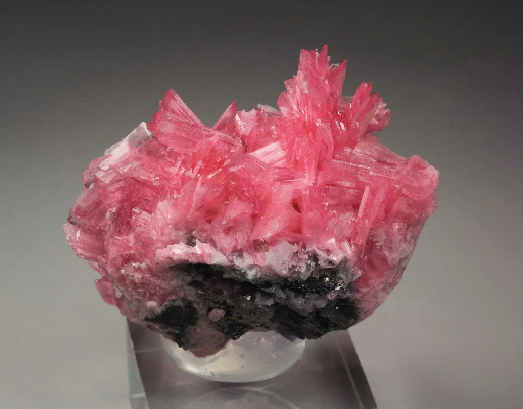 RHODONITE, QUARTZ from Peru, Ancash, Chiurucu, San Martín Mine - image 3
