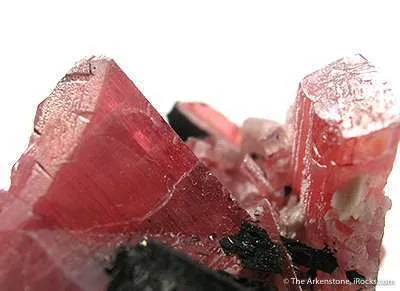 Rhodonite Twin With Bannisterite - image 2