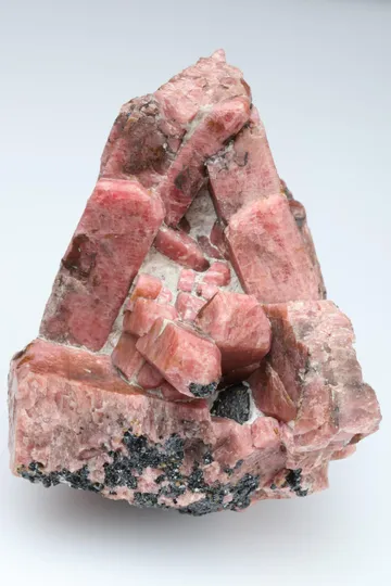 Rhodonite with Franklinite