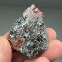 Rhodonite with Galena - image 1