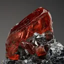 Rhodonite with Galena - image 1