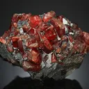 Rhodonite with Galena - image 1