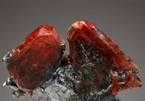 Rhodonite with Galena - image 1